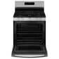 GE Appliances 30" Freestanding Gas Range with 5 Burners in Stainless Steel and Black, , large