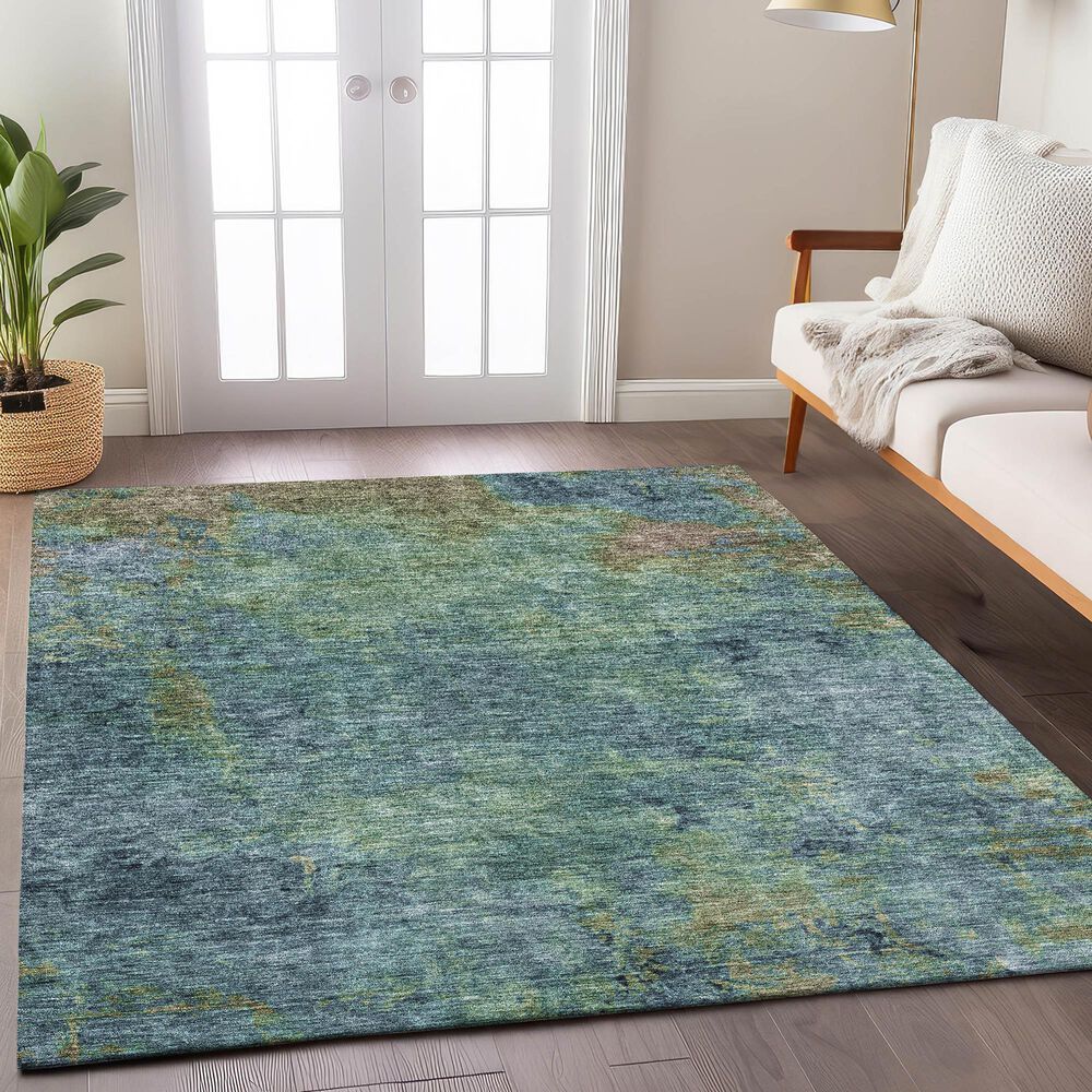Dalyn Rug Company Trevi TV9 8&#39; x 10&#39; Blue Area Rug, , large