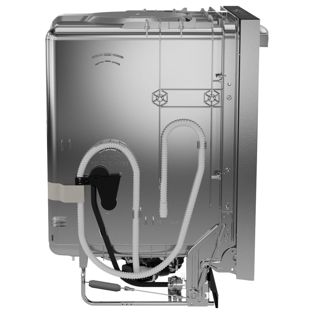 GE Appliances 4-Piece Kitchen Package with 25.7 Cu. Ft. French Door Refrigerator and 5.3 Cu. Ft. 5-Element Freestanding Electric Range in Stainless Steel, , large