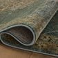 Magnolia Home Mona Aqua and Wheat 8"10" x 12" Area Rug, , large