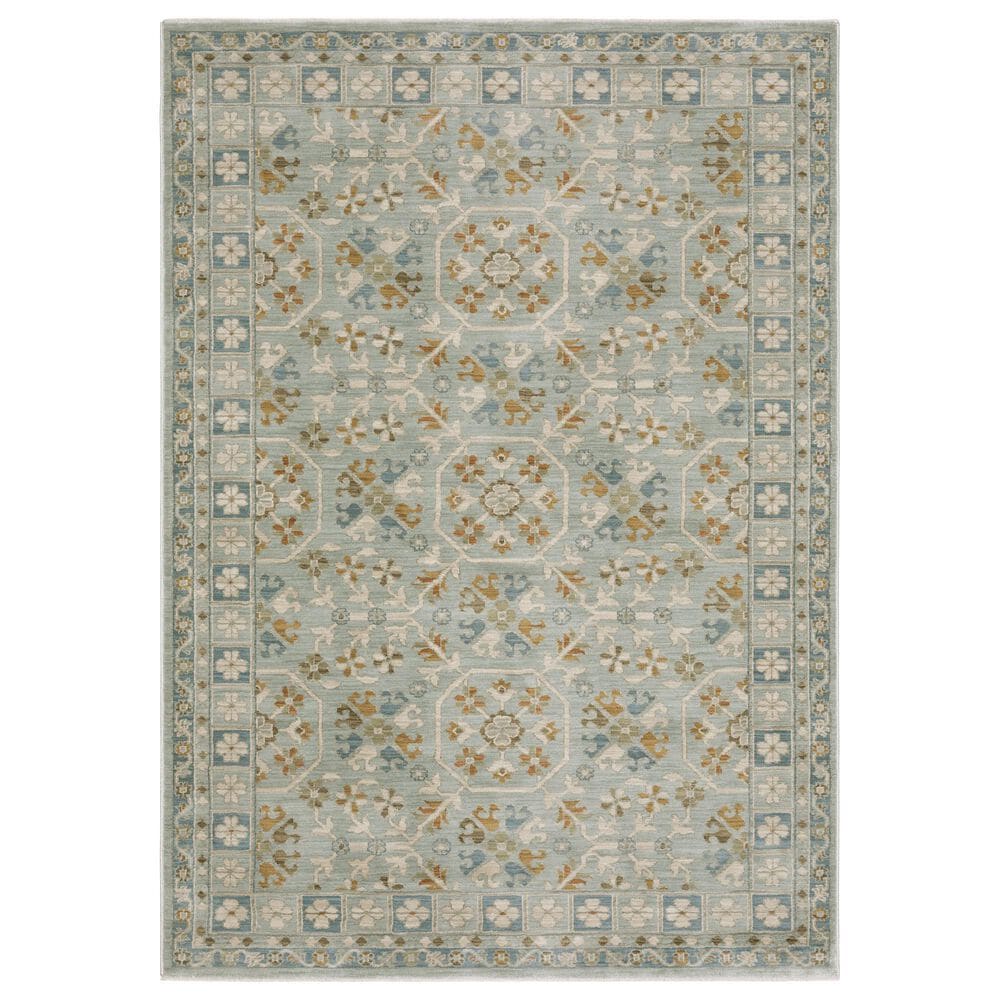 Oriental Weavers Maeve Blue and Grey 2"3" x 7"6" Runner, , large