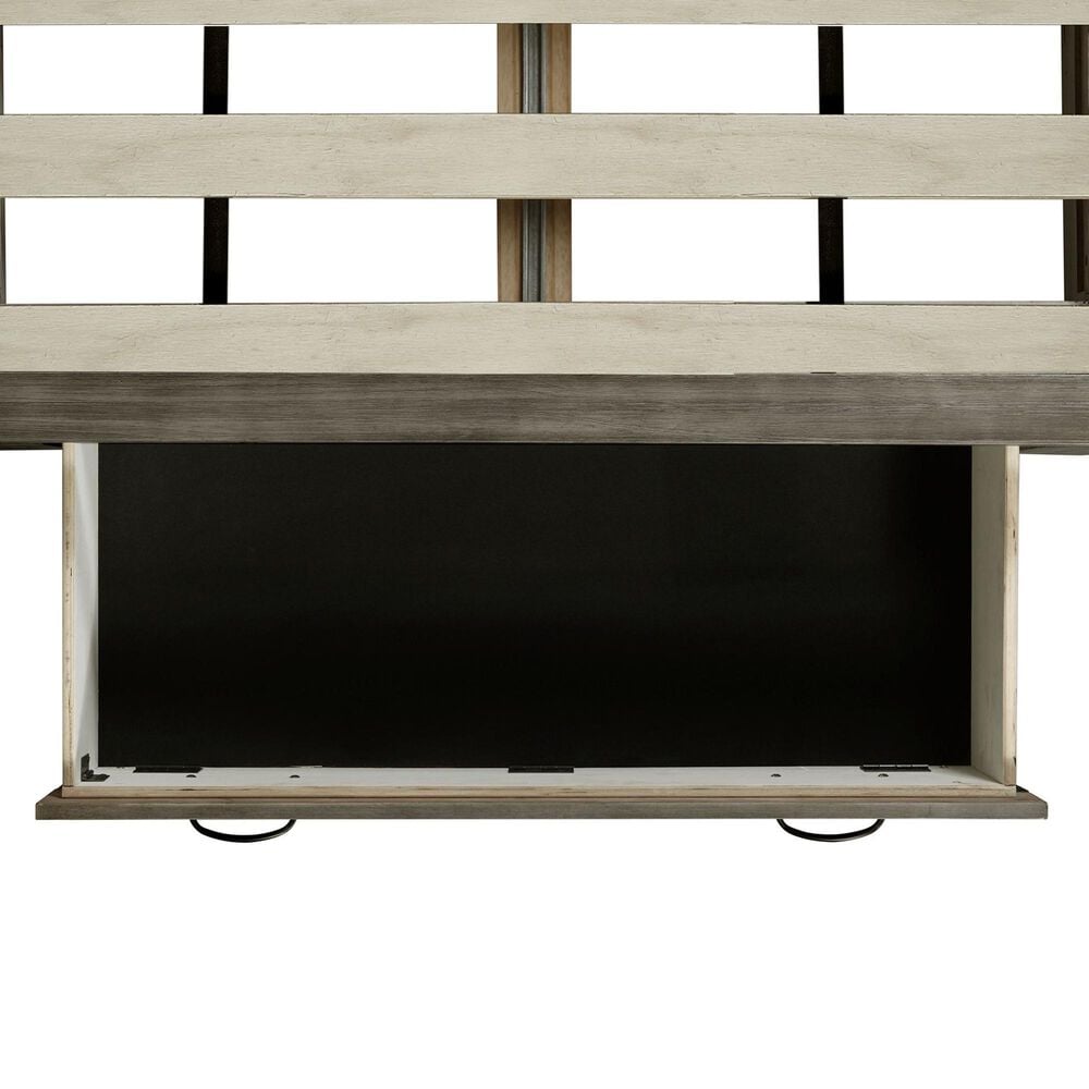 Mayberry Hill Wade Full Storage Bed in Brushed Ash Gray, , large