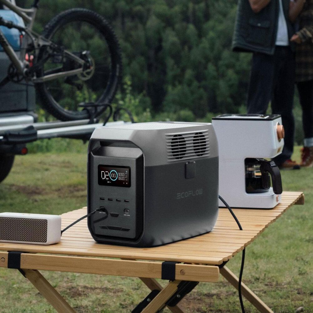EcoFlow Delta 3 1500 Portable Power Station in Dark Grey, , large