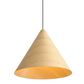 Golden Lighting Conique 3-Light Pendant in Light Walnut, , large