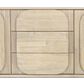 LH Imports Haru 3-Drawer Sideboard without Hutch in Sand Wash, , large
