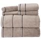 Timberlake Lavish Home 6-Piece Quick Dry Towel Set in Taupe, , large