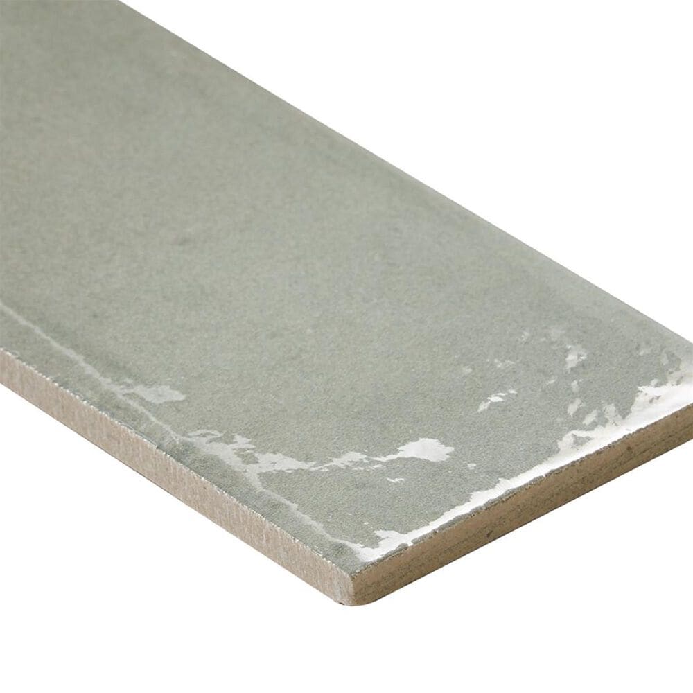 Soho Studio Frammenti Brick Verde Aqua 3&quot; x 16&quot; Porcelain Tile, , large