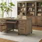 Riva Ridge Hensley Door Bookcase in Honey, , large
