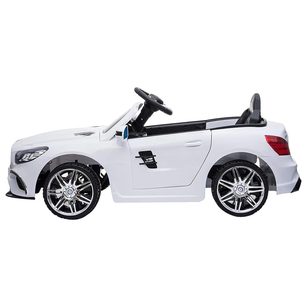 Best Ride On Cars Mercedes Benz AMG SL63 12V Electric Ride On Car in White, , large