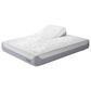 Bedgear S7 LSX Plush Flex Head King Mattress with Glideaway Flex Head Adjustable Base, , large