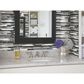 Shaw Mixed Up Stainless Midnight 12" x 12" Mosaic Sheet, , large