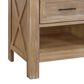 DaVinci Emory Farmhouse 1-Drawer Nightstand in Driftwood, , large