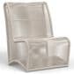 Sunset West Sand Patio Armless Chair in Sand, , large