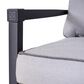 Global Note Collections Raleigh 4-Piece Patio Chat Set in Smoke Grey, , large