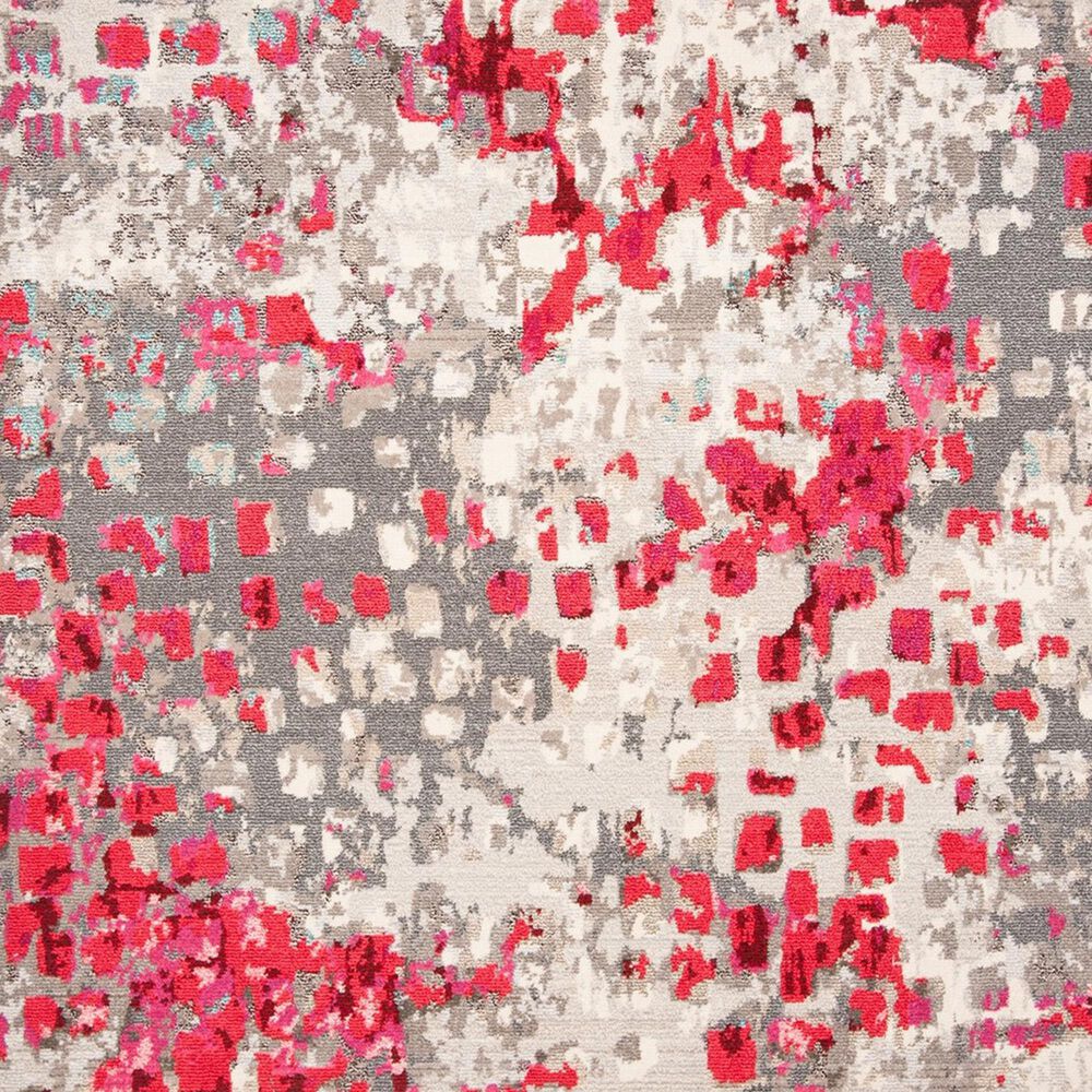 Safavieh Madison MAD425R 6&#39; x 9&#39; Grey and Red Area Rug, , large