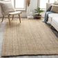 Surya Jute Woven 3"6" x 5"6" Wheat Area Rug, , large