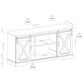 Walker Edison 58" TV Stand in Stone Grey, , large