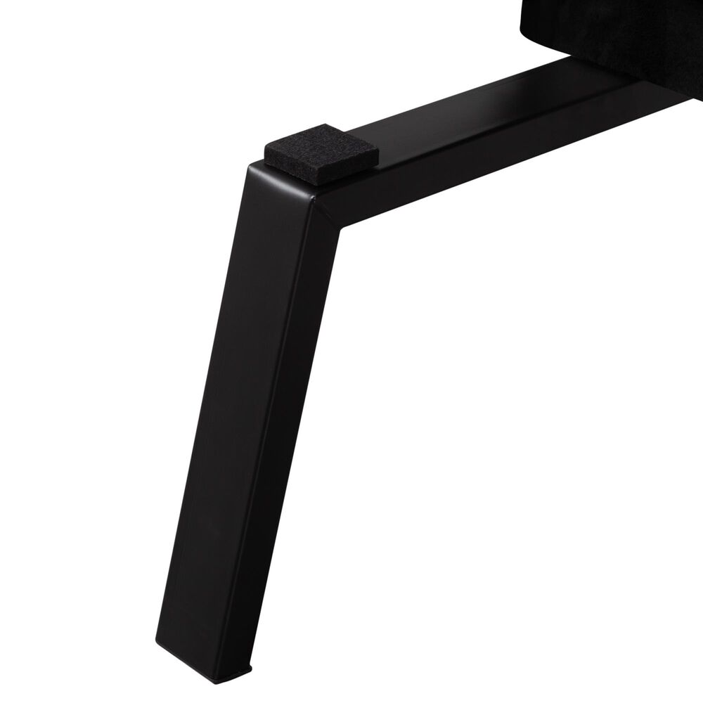 HOMLUX 65" Futon Sleeper Sofa Bed with Adjustable Backrest and Cup Holders in Black, , large
