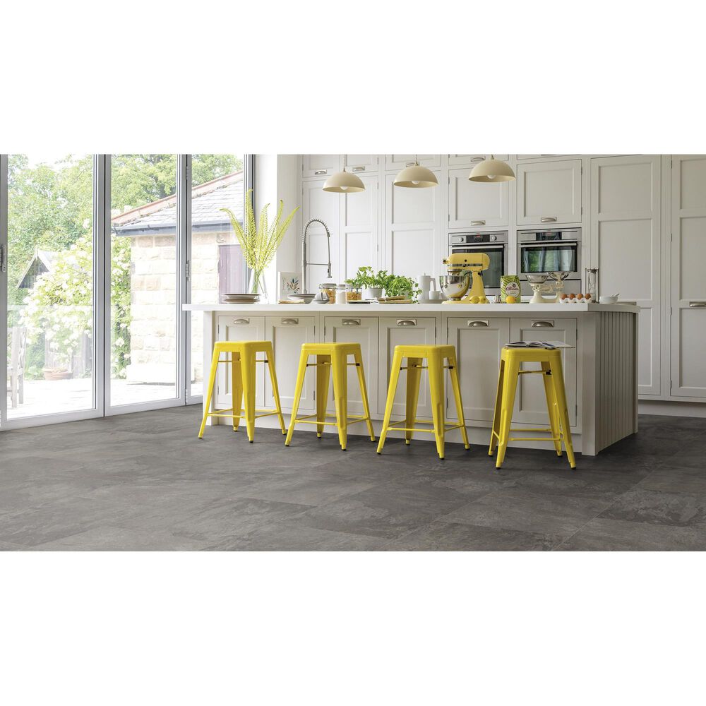 Karndean Korlok Select Volcanic Slate 18&quot; x 24&quot; Luxury Vinyl Tile, , large