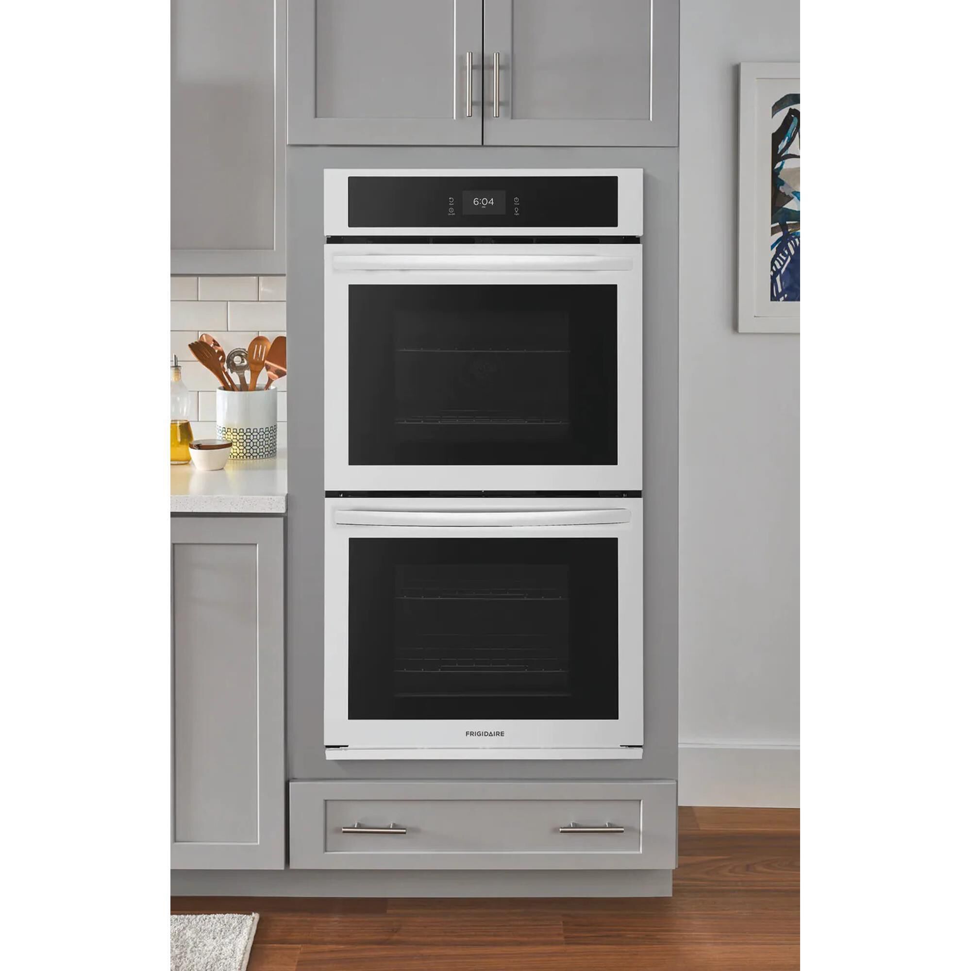 27 in double top oven