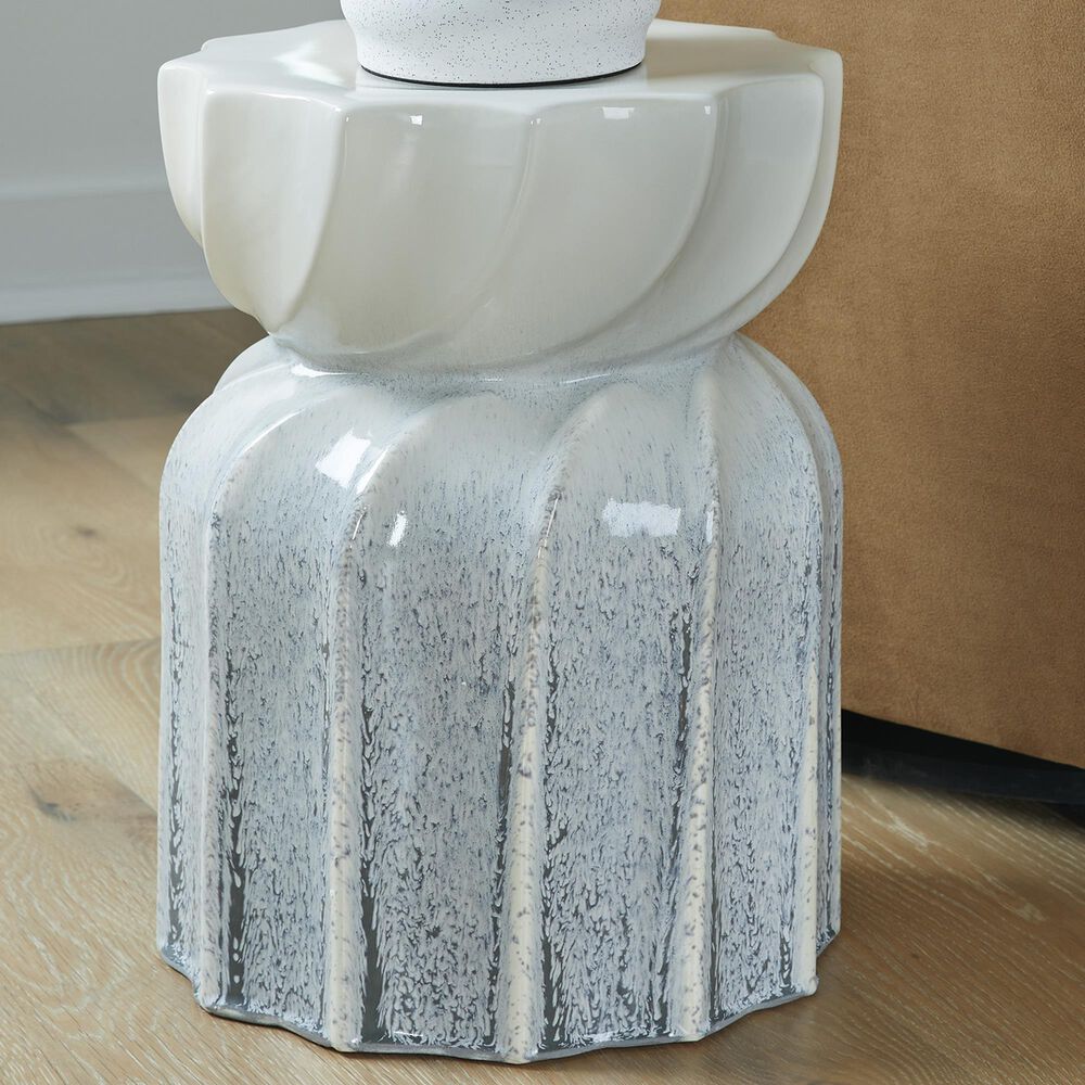 Ashley Michamere Stool in Taupe and Gray, , large