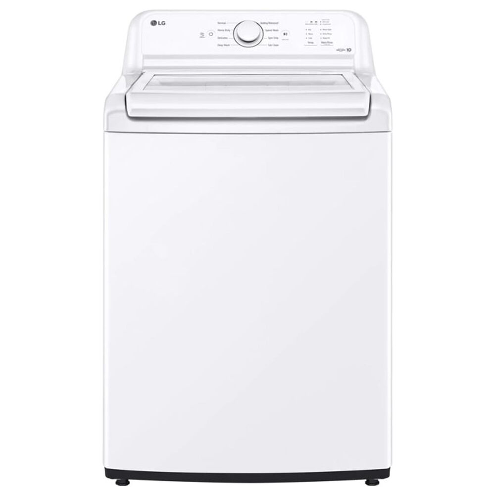 LG 4.1 Cu. Ft. Top Load Washer and 7.3 Cu. Ft. Electric Dryer Laundry Pair in White, , large
