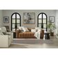 Nourison Courtyard Ivory and Charcoal 2"2" x 10" Indoor/Outdoor Runner, , large