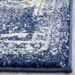 Safavieh Evoke EVK256A-4 4" x 6" Navy/Ivory Area Rug, , large