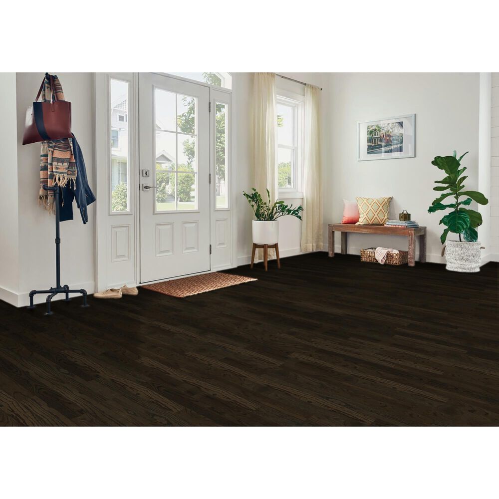 Hartco Prime Harvest Blackened Brown 3&quot; Oak Engineered Hardwood, , large