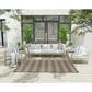 Nourison Positano Geometric Natural 5" x 7" Indoor/Outdoor Area Rug, , large