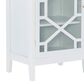 Linon Home Decor Fetti Small Cabinet in White, , large