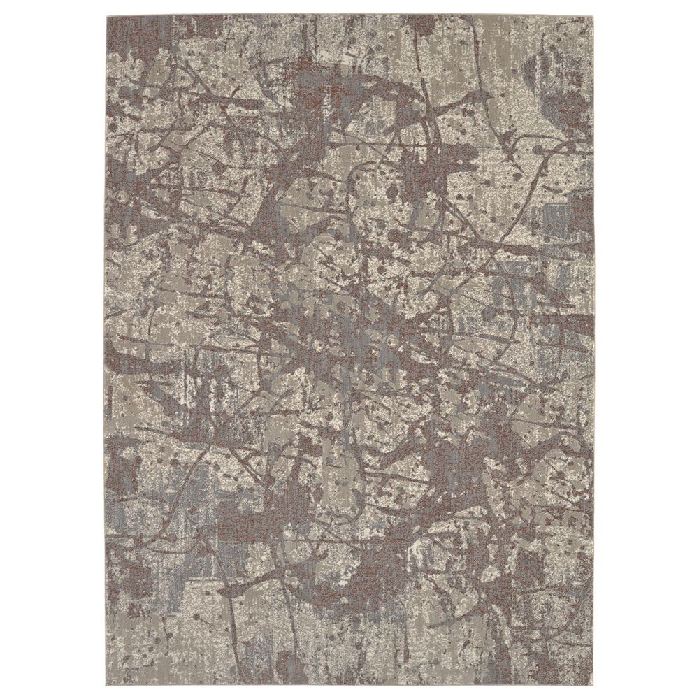 Karastan Soiree Rhone 91979-97031 5"3" x 7"6" Rose Gold Area Rug, , large