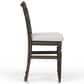 Bernards Bellamy Lane Ladder Back Counter Stool in Rich Chocolate Brown, , large