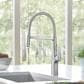 Blanco Rivana Semi Pro Kitchen Faucet in Chrome, , large