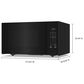 Whirlpool 1.6 Cu. Ft. Sensor Cooking Microwave in Black, , large