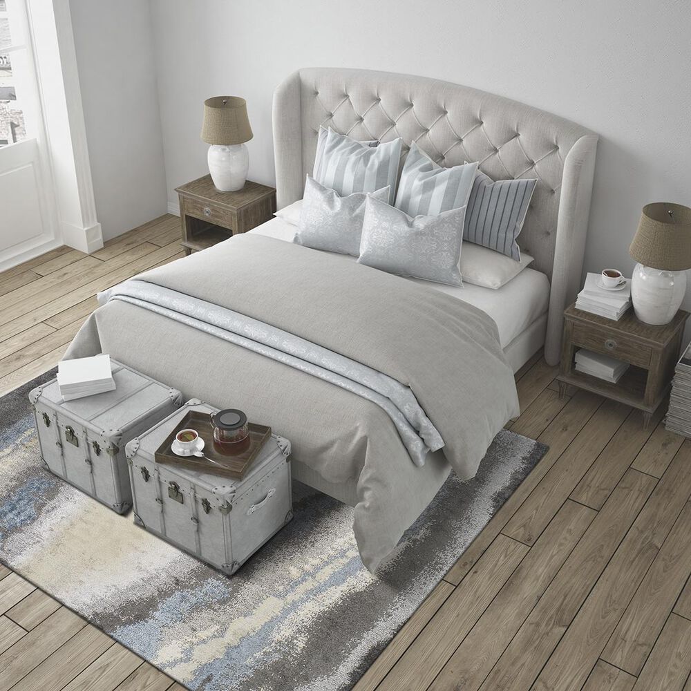Dalyn Rug Company Lavita LV550 9'6" x 13'2" Pewter Area Rug, , large