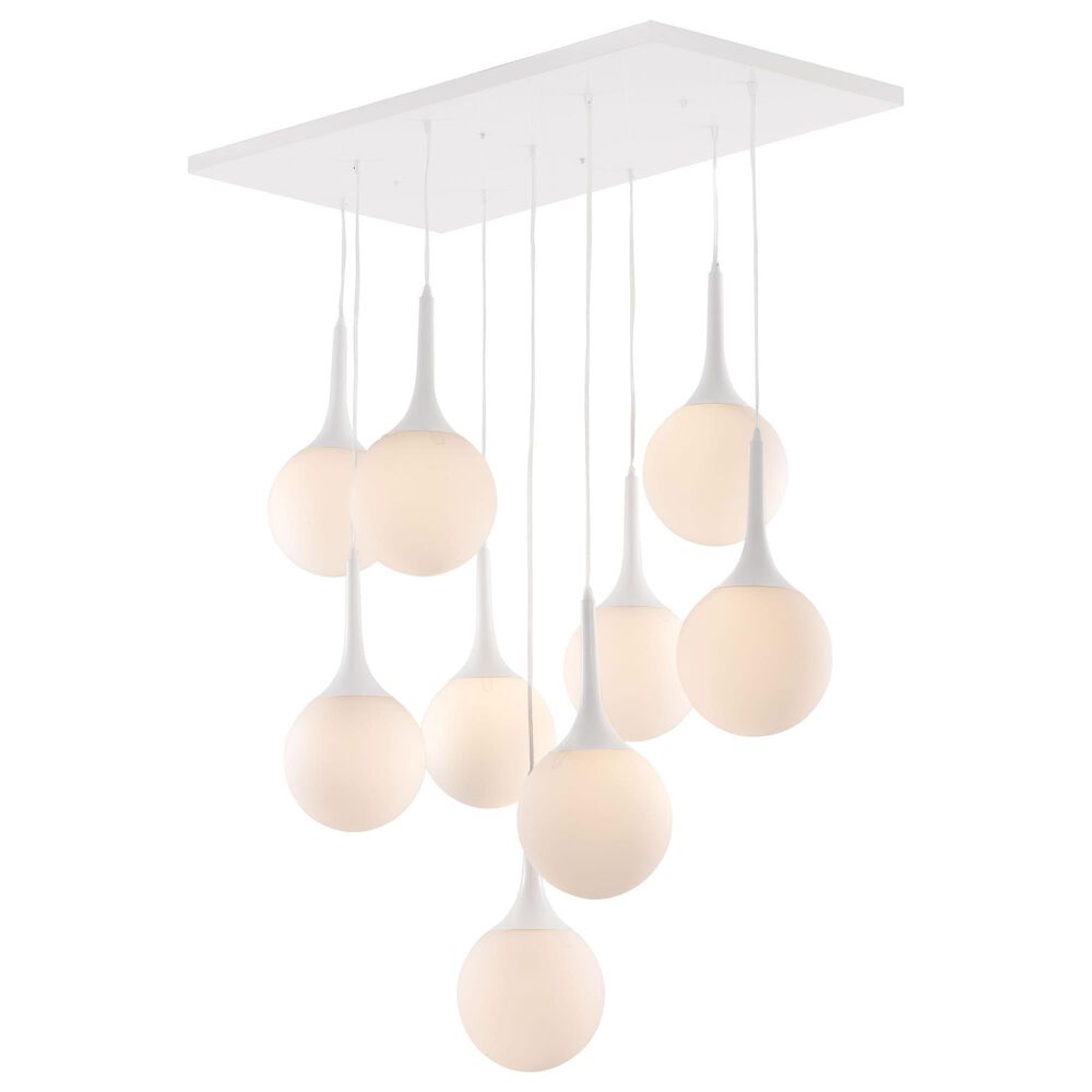 Zuo Modern Epsilon Ceiling Lamp in White, , large