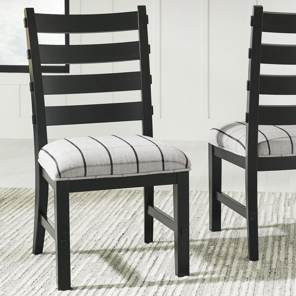 Ashley Ridgester Side Chair in Black, , large