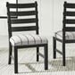 Ashley Ridgester Side Chair in Black, , large