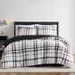 Pem America Charlotte Plaid 3-Piece Full/Queen Microfiber Comforter Set in Multicolor, , large