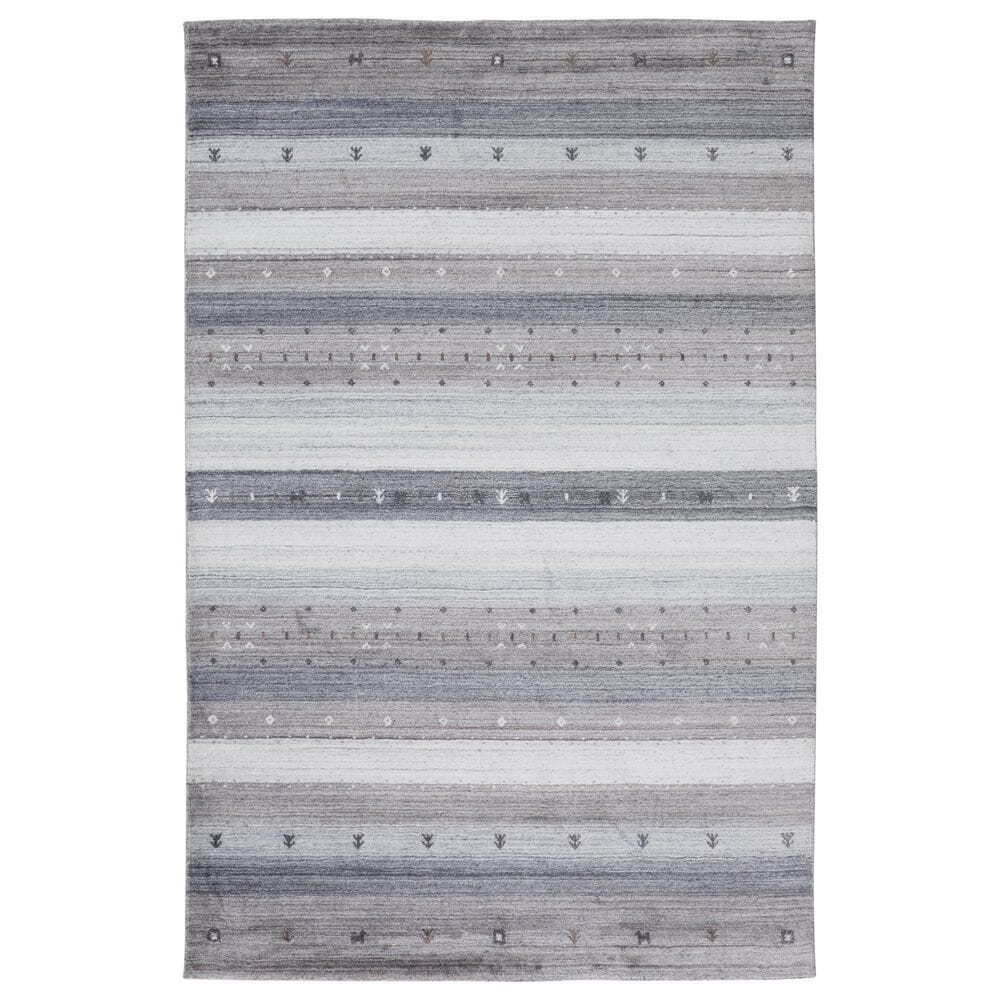 Feizy Rugs Legacy 2' x 3' Charcoal Area Rug, , large