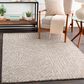 Surya Falcon Brown, White, Black and Taupe 8" x 10" Area Rug, , large