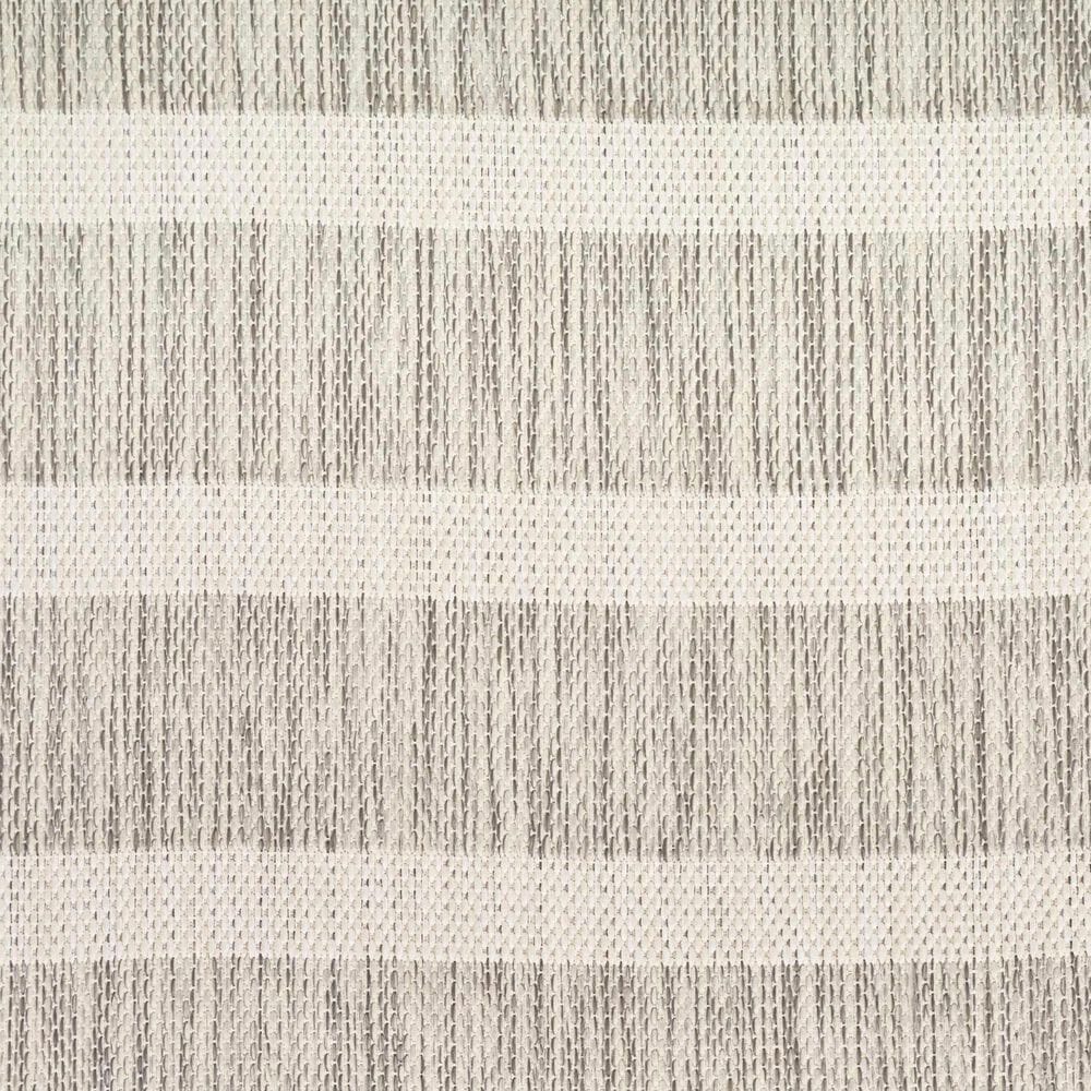 Nourison Positano POS03 Grey and Ivory 5&#39; x 7&#39; Indoor/Outdoor Area Rug, , large