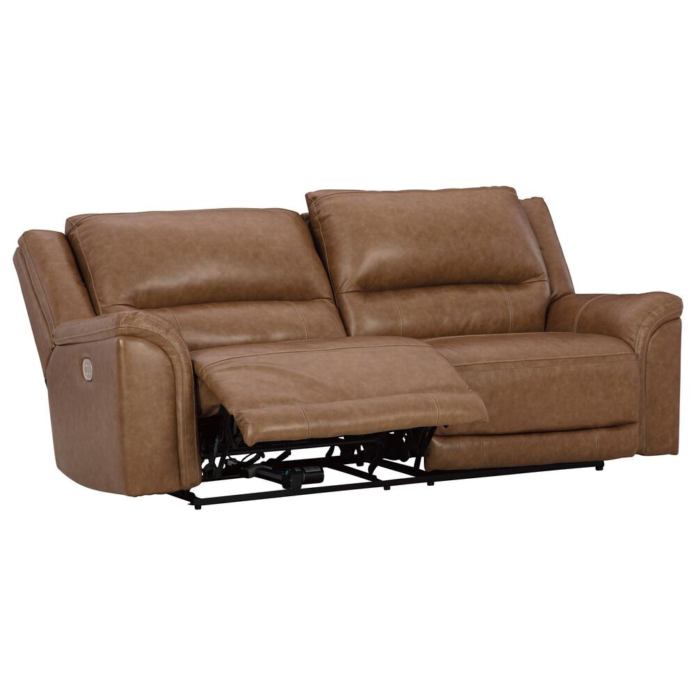 Ashley Trasimeno 2-Piece Power Reclining Living Room Set in Caramel, , large