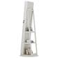 GigaCloud Swivel Jewelry Cabinet with Full Length Mirror and Locking Mechanism in White, , large