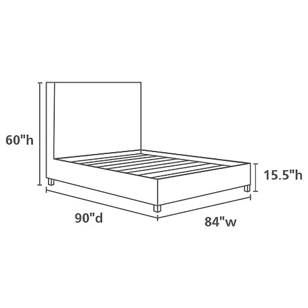 Simeon Collection Angel King Bed in Himalaya Ivory, , large
