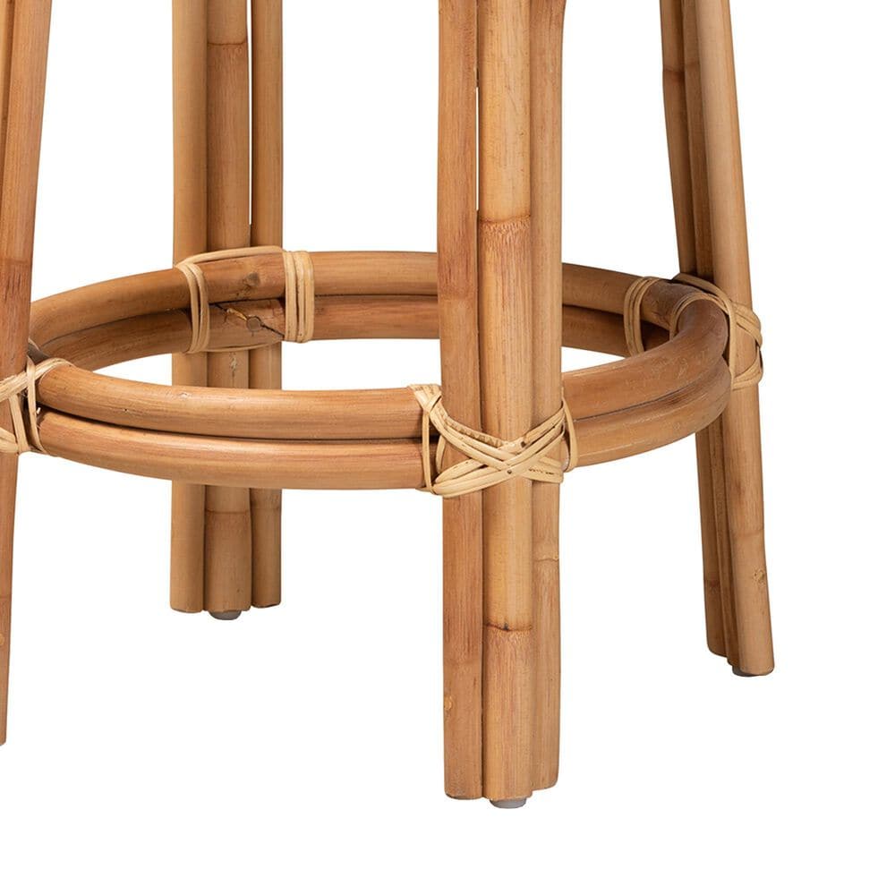 Baxton Studio Diana Counter Stool in Natural, , large