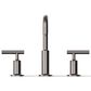 Kohler Purist Widespread Bathroom Sink Faucet with Lever Handles and High Gooseneck Spout in Vibrant Titanium, , large