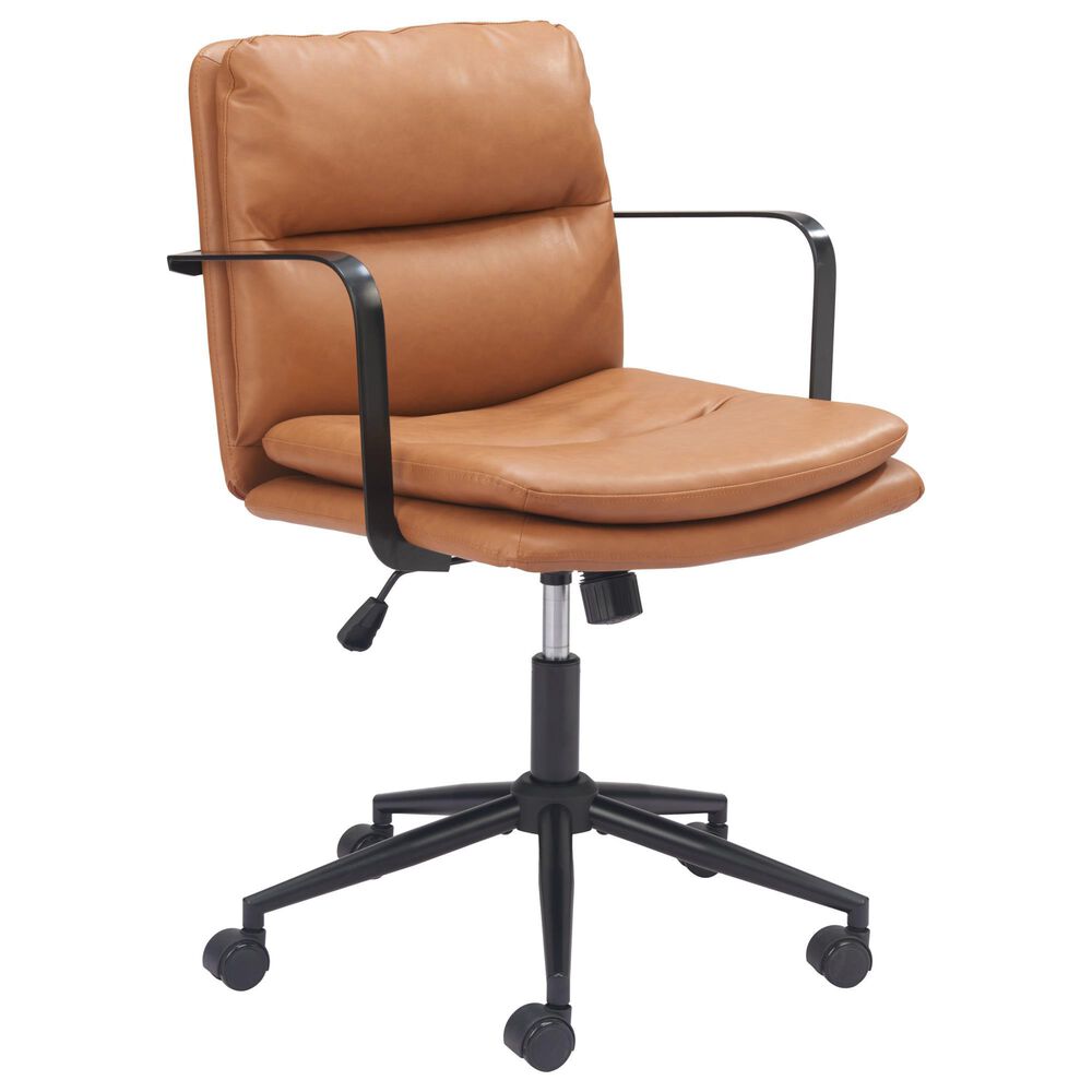 Zuo Modern Birao Office Chair in Black, , large