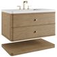 James Martin Allamari 36" Single Bathroom Vanity in Dune Mist with 3 cm Tajnar Eclos Top and Rectangular Sink, , large